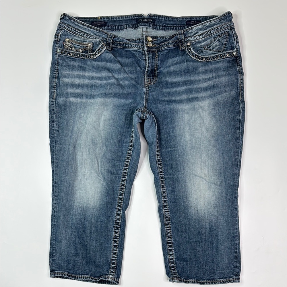 Vigoss The New York Capri Jeans Size 24 Length 21
